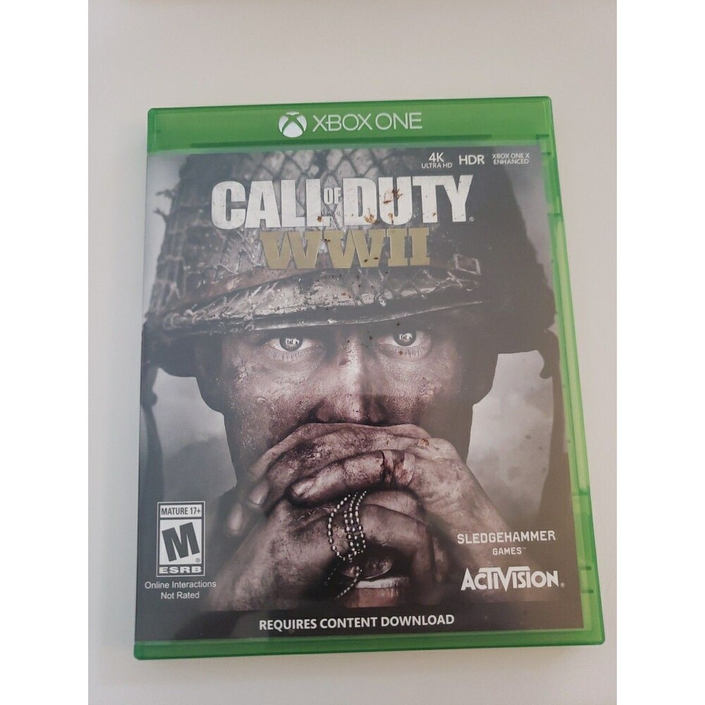 Call of Duty: WWII (Microsoft Xbox One, 2017) World War 2 Complete CIB Tested